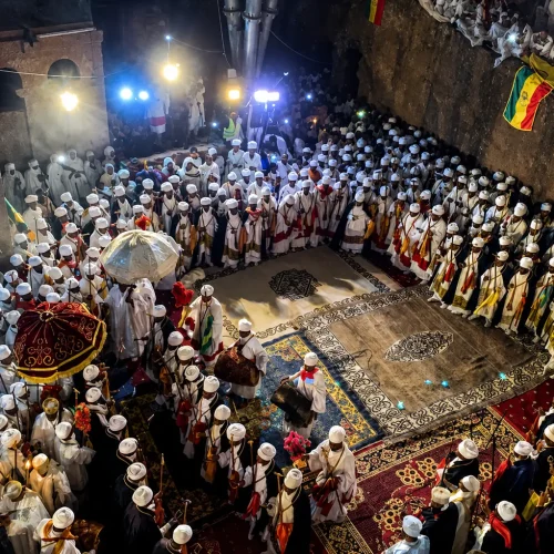 Ethiopian Christmas Festival Celebration at Lalibela